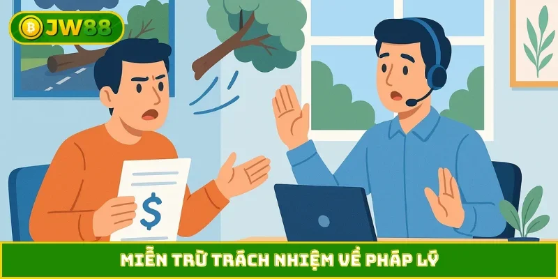 Miễn trừ trách nhiệm về pháp lý
