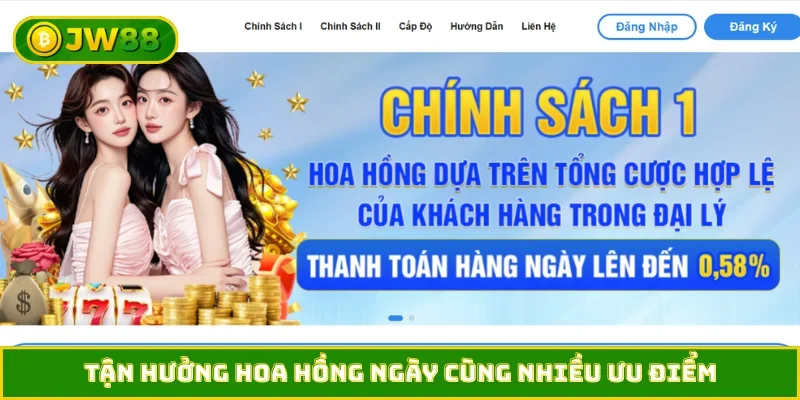 Tận hưởng hoa hồng ngày cùng nhiều ưu điểm